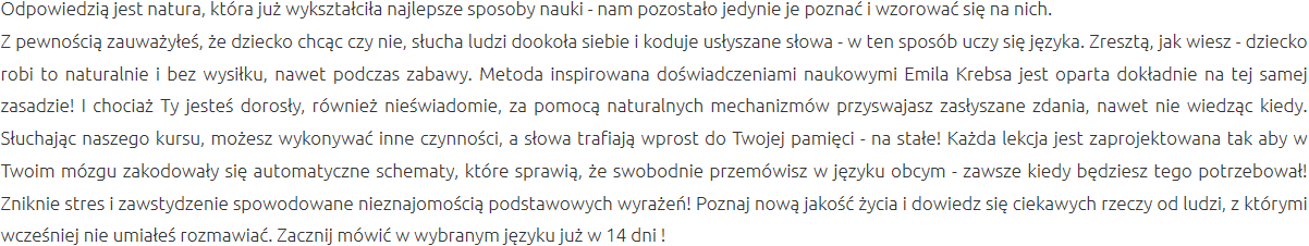 Efektywny Kurs Językowy Efektywna Metoda Nauki Pszów